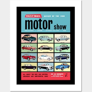 1960 MOTOR SHOW - magazine cover Posters and Art